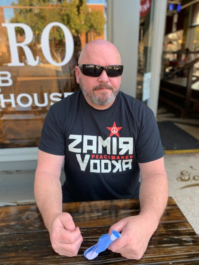 Peace Through Vodka!  Zamir Vodka