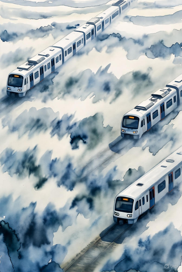 Haiku 10/23/2025Trains roll down the tracksLike clockwork al