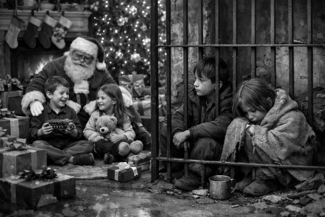 Santa HaikuSanta’s coming herefor children who are born ri