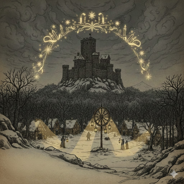 December HaikuDank dark winter daysHiding the festive season