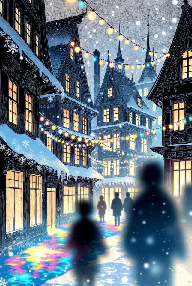 December HaikuBright lights of ChristmasWe toured when we we