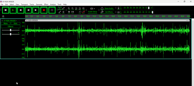 AudacityI LOVE the high contrast theme in Audacity!