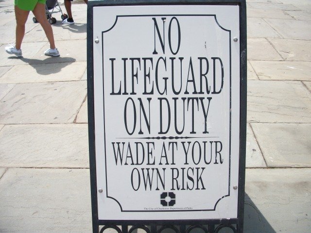 Don&rsquo;t go in that DEEP water!!