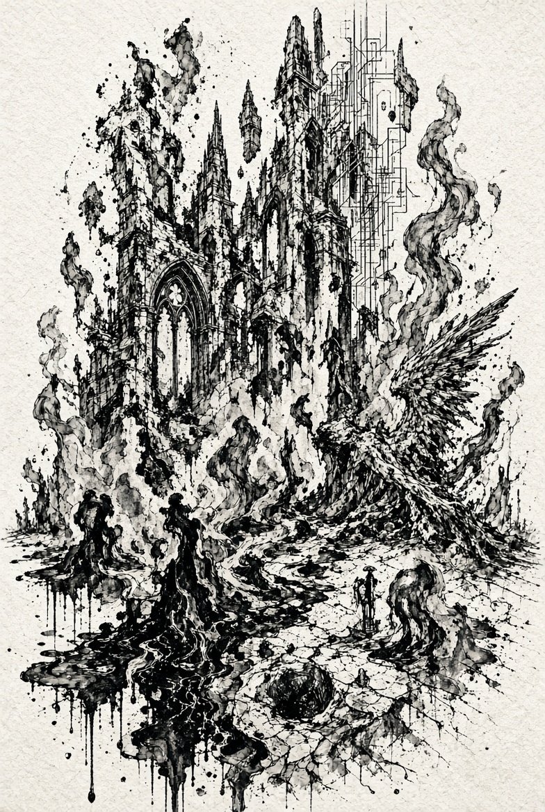 Fallen Souls – A Pantoum